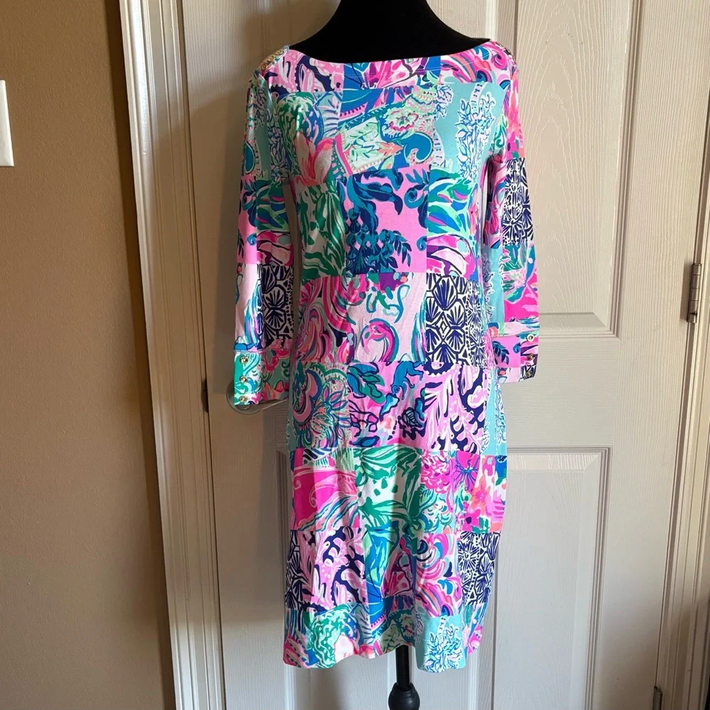 LILLY PULITZER Patchwork Sophie Dress - Picture 2 of 15